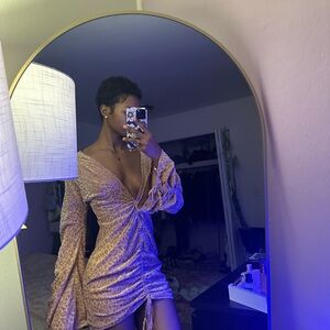 Elegant Leopard Print Dress